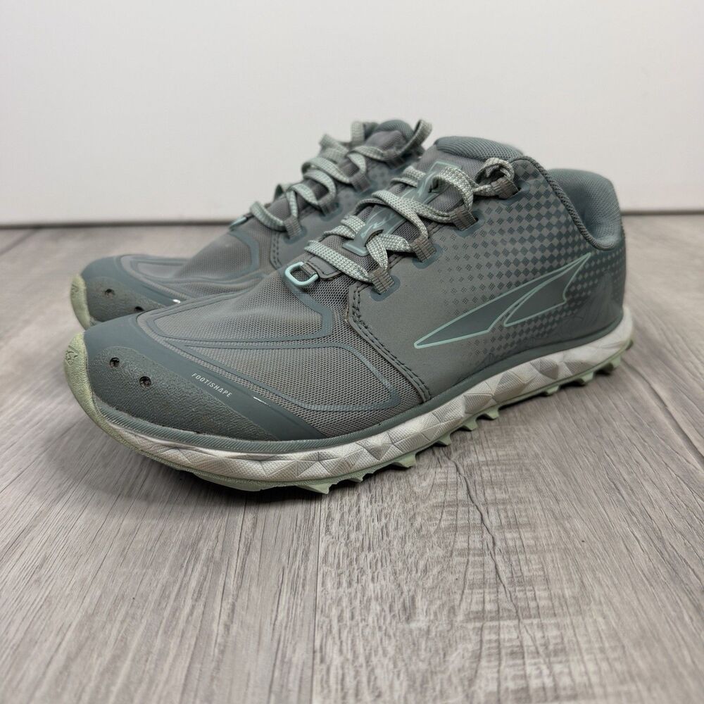 Altra Superior 4 Women's Size 8 Trail Running Shoes Mint Foot Shape Hiking A